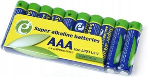 ENERGENIE SUPER ALKALINE AAA BATTERRY 10PACK EG-BA-AAASA-01