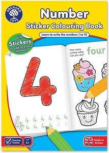 ORCHARD TOYS NUMBER COLOURING BOOK ORCHARD TOYS NUMBER COLOURING BOOK
