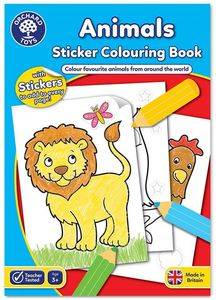 ORCHARD TOYS ANIMALS COLOURING BOOK