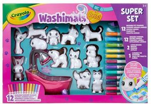 CRAYOLA WASHIMALS ΣΟΥΠΕΡ ΣΕΤ CRAYOLA WASHIMALS ΣΟΥΠΕΡ ΣΕΤ
