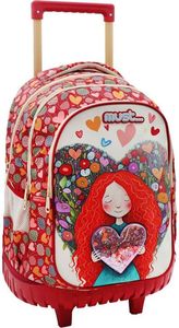 ΤΣΑΝΤΑ TROLLEY ΔΗΜΟΤΙΚΟΥ MUST RED HEART ΤΣΑΝΤΑ TROLLEY ΔΗΜΟΤΙΚΟΥ MUST RED HEART
