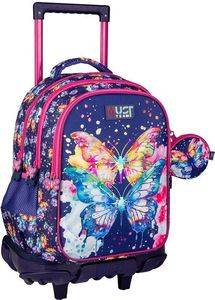 ΤΣΑΝΤΑ TROLLEY MUST TEAM BUTTERFLY 3 ΘΗΚΕΣ ΜΕ ΔΩΡΟ ΠΟΡΤΟΦΟΛΙ ΤΣΑΝΤΑ TROLLEY MUST TEAM BUTTERFLY 3 ΘΗΚΕΣ ΜΕ ΔΩΡΟ ΠΟΡΤΟΦΟΛΙ
