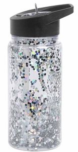  GLITTER A LITTLE LOVELY COMPANY- BLACK/SILVER