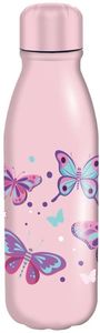 ΠΑΓΟΥΡΙ ΑΛΟΥΜΙΝΙΟΥ MUST ΡΟΖ BUTTERFLY 540ML ΠΑΓΟΥΡΙ ΑΛΟΥΜΙΝΙΟΥ MUST ΡΟΖ BUTTERFLY 540ML