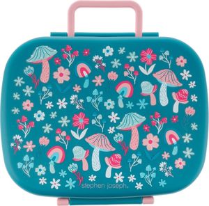ÖÁÃÇÔÏ ÄÏ×ÅÉÏ STEPHEN JOSEPH BENTO BOX WITH REMOVABLE TRAY, MUSHROOM ÖÁÃÇÔÏ ÄÏ×ÅÉÏ STEPHEN JOSEPH BENTO BOX WITH REMOVABLE TRAY, MUSHROOM