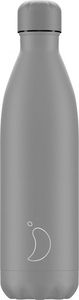 ΑΝΟΞΕΙΔΩΤΟ ΜΠΟΥΚΑΛΙ ΘΕΡΜΟΣ CHILLΥ\'S ALL MATTE GREY 750ML ΑΝΟΞΕΙΔΩΤΟ ΜΠΟΥΚΑΛΙ ΘΕΡΜΟΣ CHILLΥ\'S ALL MATTE GREY 750ML