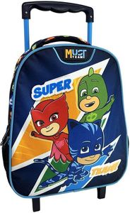 ΤΣΑΝΤΑ TROLLEY MUST TEAM PJ MASKS SUPER TEAM 2 ΘΗΚΕΣ ΤΣΑΝΤΑ TROLLEY MUST TEAM PJ MASKS SUPER TEAM 2 ΘΗΚΕΣ