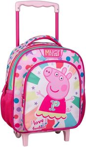 ΤΣΑΝΤΑ TROLLEY MUST TEAM PEPPA PIG I LOVE MY FUNFAIR 2 ΘΗΚΕΣ ΤΣΑΝΤΑ TROLLEY MUST TEAM PEPPA PIG I LOVE MY FUNFAIR 2 ΘΗΚΕΣ