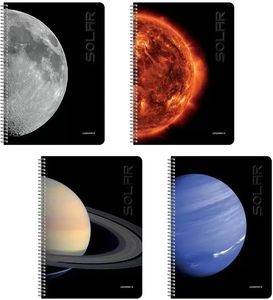 ΤΕΤΡΑΔΙΟ ΣΠΙΡΑΛ LOGIGRAF SOLAR WIRELOCK 4 ΘΕΜΑΤΩΝ B5 / 17 Χ 25 CM ΣΕ 4 ΣΧΕΔΙΑ (120Φ) ΤΕΤΡΑΔΙΟ ΣΠΙΡΑΛ LOGIGRAF SOLAR WIRELOCK 4 ΘΕΜΑΤΩΝ B5 / 17 Χ 25 CM ΣΕ 4 ΣΧΕΔΙΑ (120Φ)