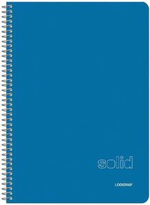 ΤΕΤΡΑΔΙΟ ΣΠΙΡΑΛ LOGIGRAF SOLID WIRELOCK 3 ΘΕΜΑΤΩΝ B5 / 17 Χ 25 CM ΜΠΛΕ (90Φ) ΤΕΤΡΑΔΙΟ ΣΠΙΡΑΛ LOGIGRAF SOLID WIRELOCK 3 ΘΕΜΑΤΩΝ B5 / 17 Χ 25 CM ΜΠΛΕ (90Φ)