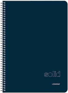 ΤΕΤΡΑΔΙΟ ΣΠΙΡΑΛ LOGIGRAF SOLID WIRELOCK 3 ΘΕΜΑΤΩΝ B5 / 17 Χ 25 CM ΜΠΛΕ ΣΚΟΥΡΟ (90Φ) ΤΕΤΡΑΔΙΟ ΣΠΙΡΑΛ LOGIGRAF SOLID WIRELOCK 3 ΘΕΜΑΤΩΝ B5 / 17 Χ 25 CM ΜΠΛΕ ΣΚΟΥΡΟ (90Φ)
