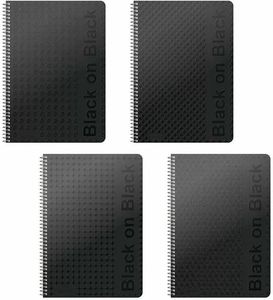 ΤΕΤΡΑΔΙΟ ΣΠΙΡΑΛ LOGIGRAF BLACK ΟΝ BLACK WIRELOCK 5 ΘΕΜΑΤΩΝ B5 / 17 Χ 25 CM ΣΕ 4 ΣΧΕΔΙΑ (150Φ) ΤΕΤΡΑΔΙΟ ΣΠΙΡΑΛ LOGIGRAF BLACK ΟΝ BLACK WIRELOCK 5 ΘΕΜΑΤΩΝ B5 / 17 Χ 25 CM ΣΕ 4 ΣΧΕΔΙΑ (150Φ)