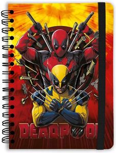   ERIK   A5 / 15 X 21  CM MARVEL DEADPOOL AND WOLVERINE (96 )