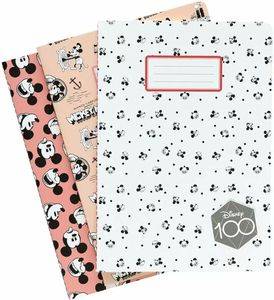 ��� 3 ��������� ERIK �5 / 15 X 21 CM DISNEY 100� �������� MICKEY MOUSE LICENSED PRODUCTS