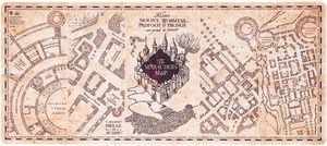  ERIK HARRY POTTER MARAUDER'S MAP GAMING PAD 80 X 35 CM