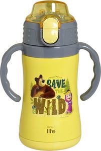 ������ ECOLIFE  \'MASHA - SAVE THE WILD\' 300ML YELLOW