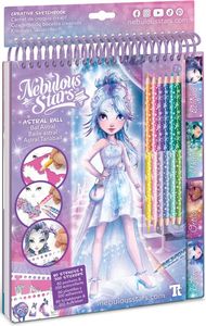 FASHION SKETCHBOOK NEBULOUS STARS STAR GALA