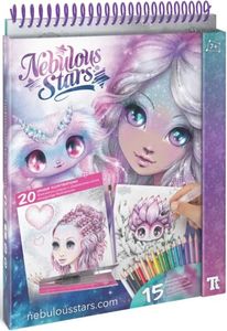 WATERCOLORING BOOK SET NEBULOUS STARS