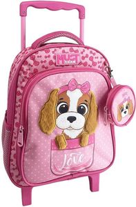 ������ TROLLEY ������ MUST TEAM DOG WITH PINK BOW 2 ����� �� ���� ���������