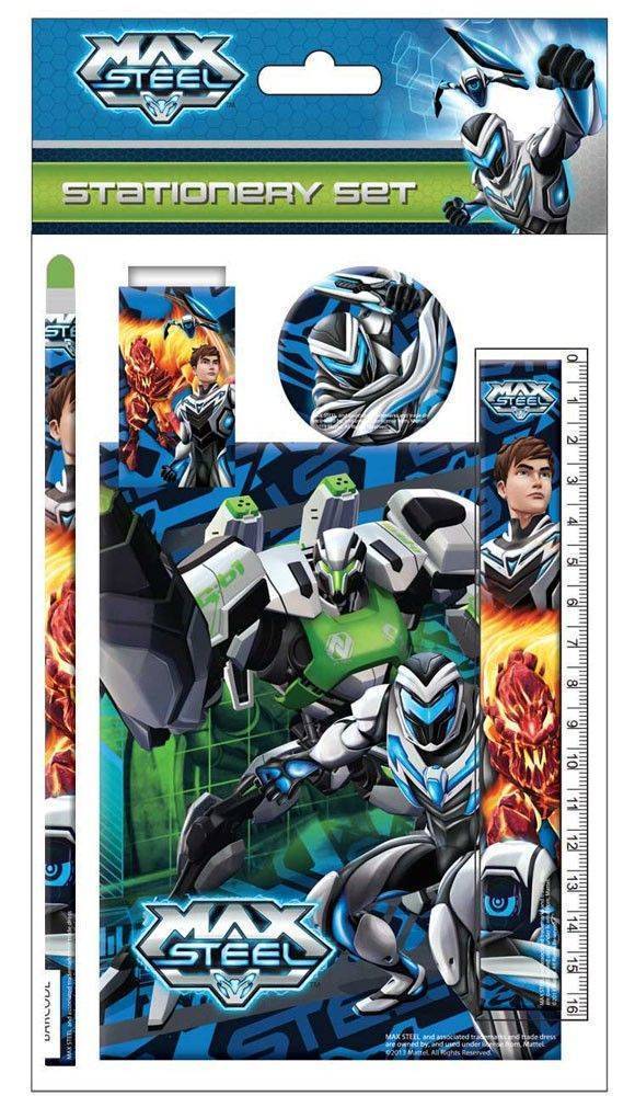 ΣΧΟΛΙΚΟ ΣΕΤ 5 ΤΕΜΑΧΙΩΝ MAX STEEL