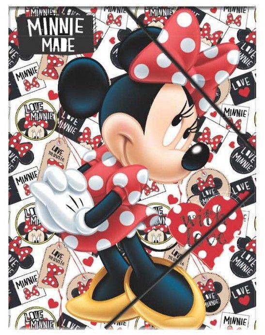 ΝΤΟΣΙΕ ΛΑΣΤΙΧΟ MINNIE ΠΛΑΣΤΙΚΟ ΕΞΩΦΥΛΛΟ A4