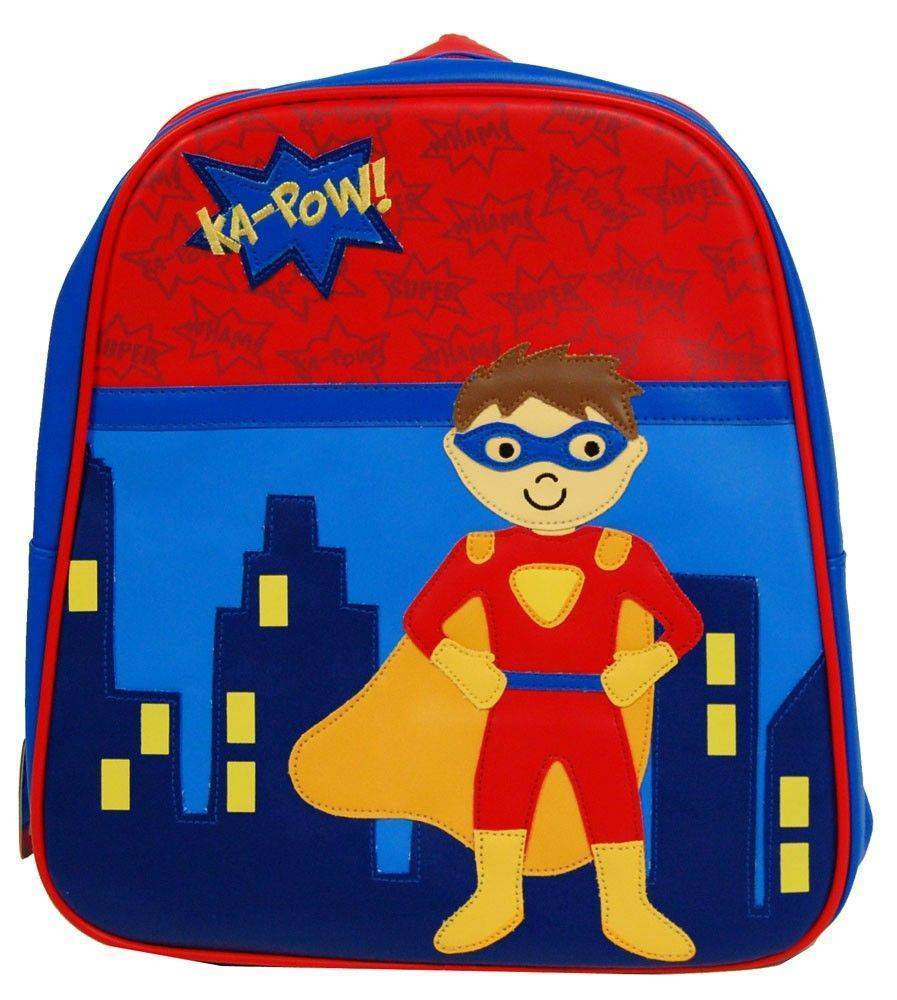 STEPHEN JOSEPH ΤΣΑΝΤΑ ΠΛΑΤΗΣ ΒΥΝΙΛΙΟΥ ΝΗΠΙΟΥ STEPHEN JOSEPH GOGO BAG BOY SUPERHERO