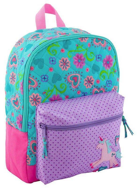 STEPHEN JOSEPH ΚΑΠΙΤΟΝΕ ΣΑΚΙΔΙΟ ΝΗΠΙΟΥ STEPHEN JOSEPH QUILTED RUCKSACK FLOWERS ΜΟΝΟΚΕΡΟΣ