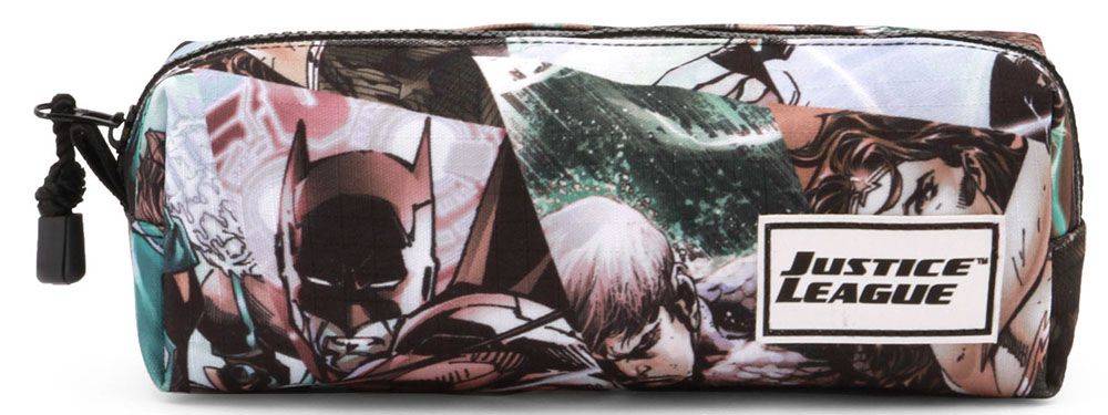 ΚΑΣΕΤΙΝΑ ΟΒΑΛ KARACTERMANIA JUSTICE LEAGUE GRAY HS BACKPACK COMICS 22X6X5,5CM