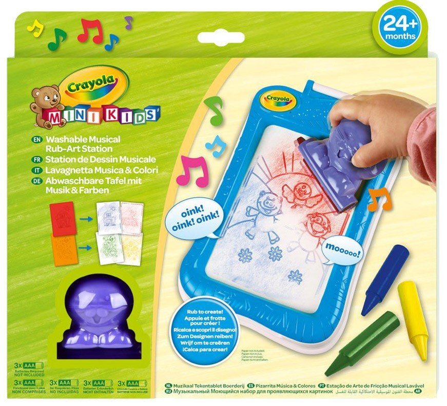 CRAYOLA CRAYOLA MINI KIDS ΣΕΤ ΧΡΩΜΑΤΙΖΩ ΞΑΝΑ - ΞΑΝΑ ΘΑΛΑΣΣΙΟΣ ΒΥΘΟΣ