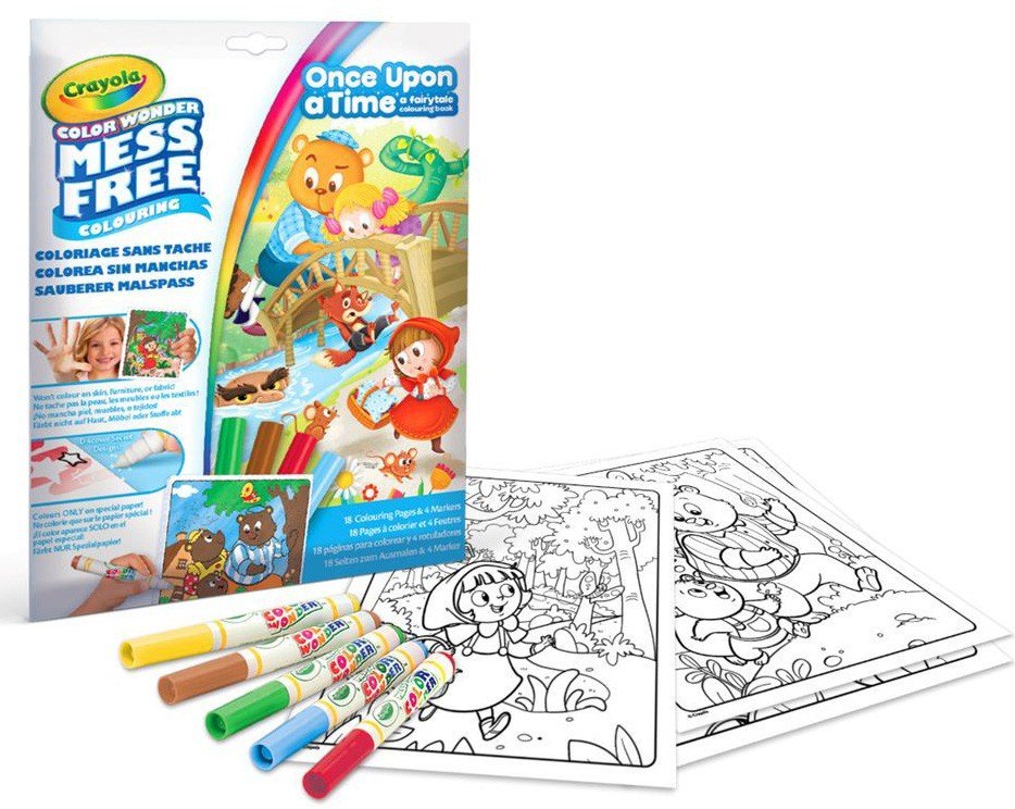 CRAYOLA CRAYOLA COLOR WONDER ΣΕΤ ΖΩΓΡΑΦΙΚΗΣ ΜΕ ΜΑΡΚΑΔΟΡΟΥΣ ΠΡΙΓΚΙΠΙΣΣΕΣ DISNEY