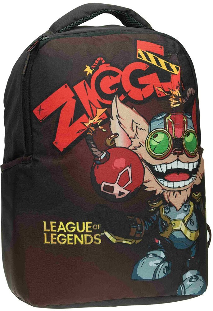 GIM ΤΣΑΝΤΑ GIM ΟΒΑΛ SPORT LEAGUE OF LEGENDS ZIGGS