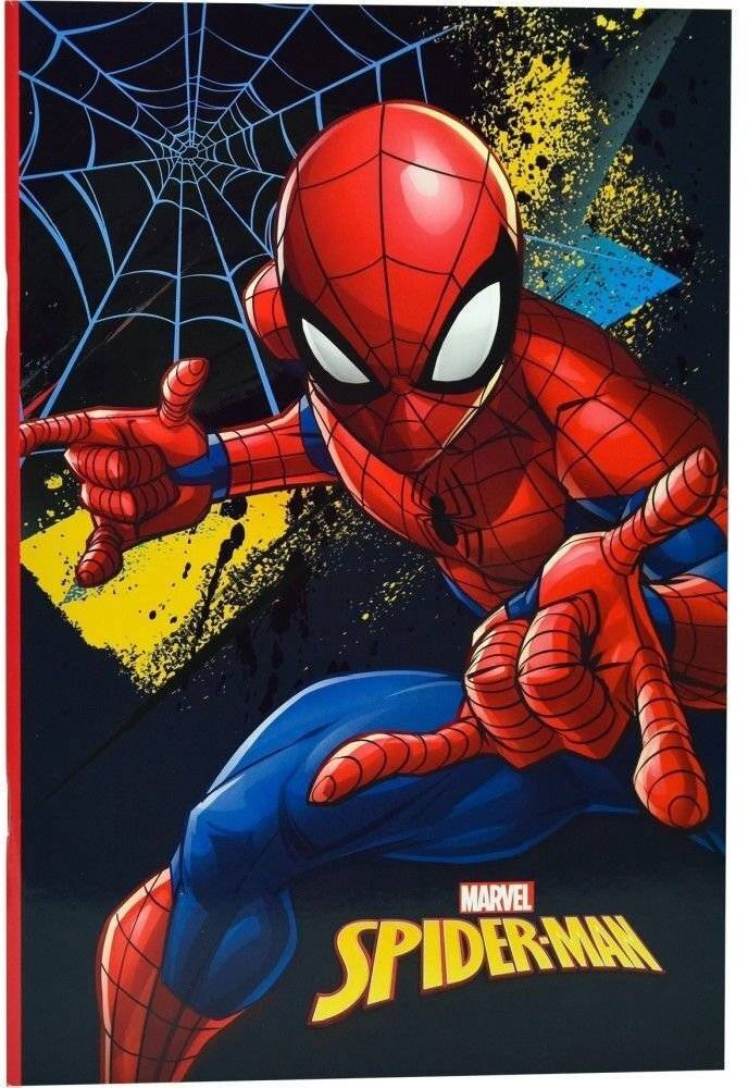 ΤΕΤΡΑΔΙΟ SPIDERMAN GIM Β5 40 ΦΥΛΛΩΝ 17X25CM