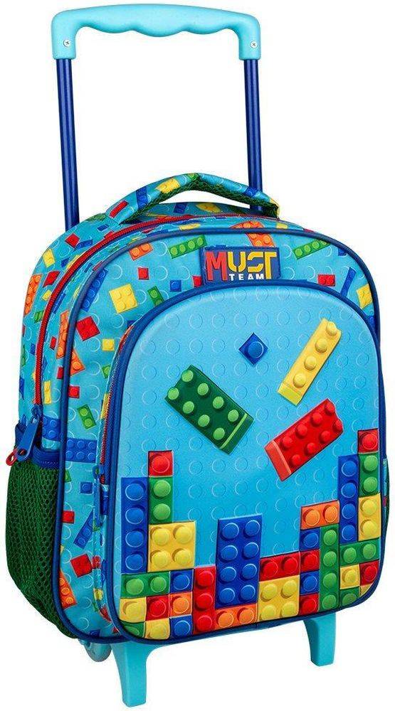 ΤΣΑΝΤΑ TROLLEY MUST TEAM BRICKS 2 ΘΗΚΕΣ