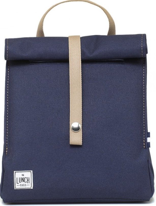 ΙΣΟΘΕΡΜΙΚΗ ΤΣΑΝΤΑ THE LUNCH BAGS ΜΠΛΕ ΜΕ ΜΠΕΖ ΧΕΡΟΥΛΙ