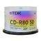TDK CD-R 52X 80 MIN 700MB PRINTABLE CAKEBOX 5...