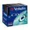 VERBATIM CD-R 52X CRYSTAL SURFACE 80MIN 700 MB SLIM CASE 20 PACK