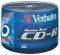 VERBATIM CD-RECORDABLE 80MIN - 700 MB 52X WIDE PRINTABLE CAKEBOX 50