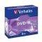 VERBATIM DVD+R 16X 4,7GB MATT SILVER JEWEL CA...