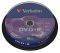 VERBATIM DVD+R 16X 4,7GB MATT SILVER CAKEBOX ...