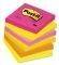 3M POST-IT 654 NEON RAINBOW 76 X 76MM 6 PACK
