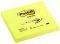 3M POST-IT R330N Z-NOTES NEON YELLOW 76 X 76 MM 100 