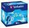 VERBATIM CD-R AUDIO 80MIN - 700MB 16X JEWEL CASE 10PCS