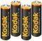  KODAK PHOTOLIFE ALKALINE 3A 4T.