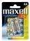  MAXELL ALKALINE AA 4 + 2  LR6