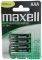  MAXELL RECHARGEABLE 3A 900MAH 4 ...