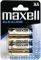  MAXELL ALKALINE AA 4 .