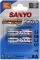  SANYO RECHARGEABLE HR-3U-2BP AA