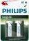  PHILIPS R14L2B/10 LONGLIFE SIZE C 2 ...