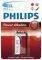  PHILIPS POWER ALKALINE 6LR61P1B 9V