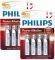  PHILIPS POWER ALAKLINE LR6P4B/10 AA ...